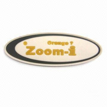 fashion rubber patch,rubber label,rubber badge ZGA-RL14